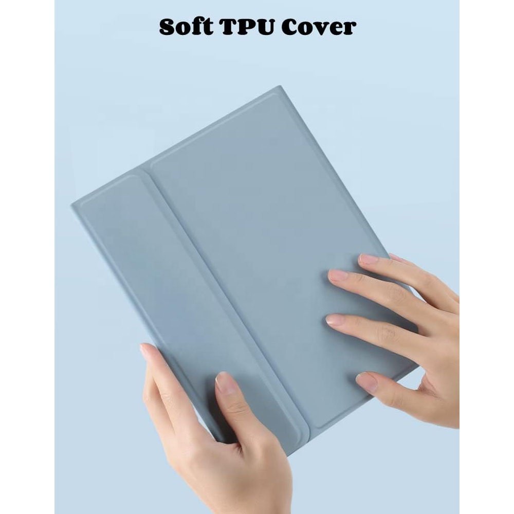 Removable Circular Button Wireless Touchpad Keyboard With Pen Slot Cover for Samsung Galaxy Tab S9 Ultra 14.6 Case Keyboard