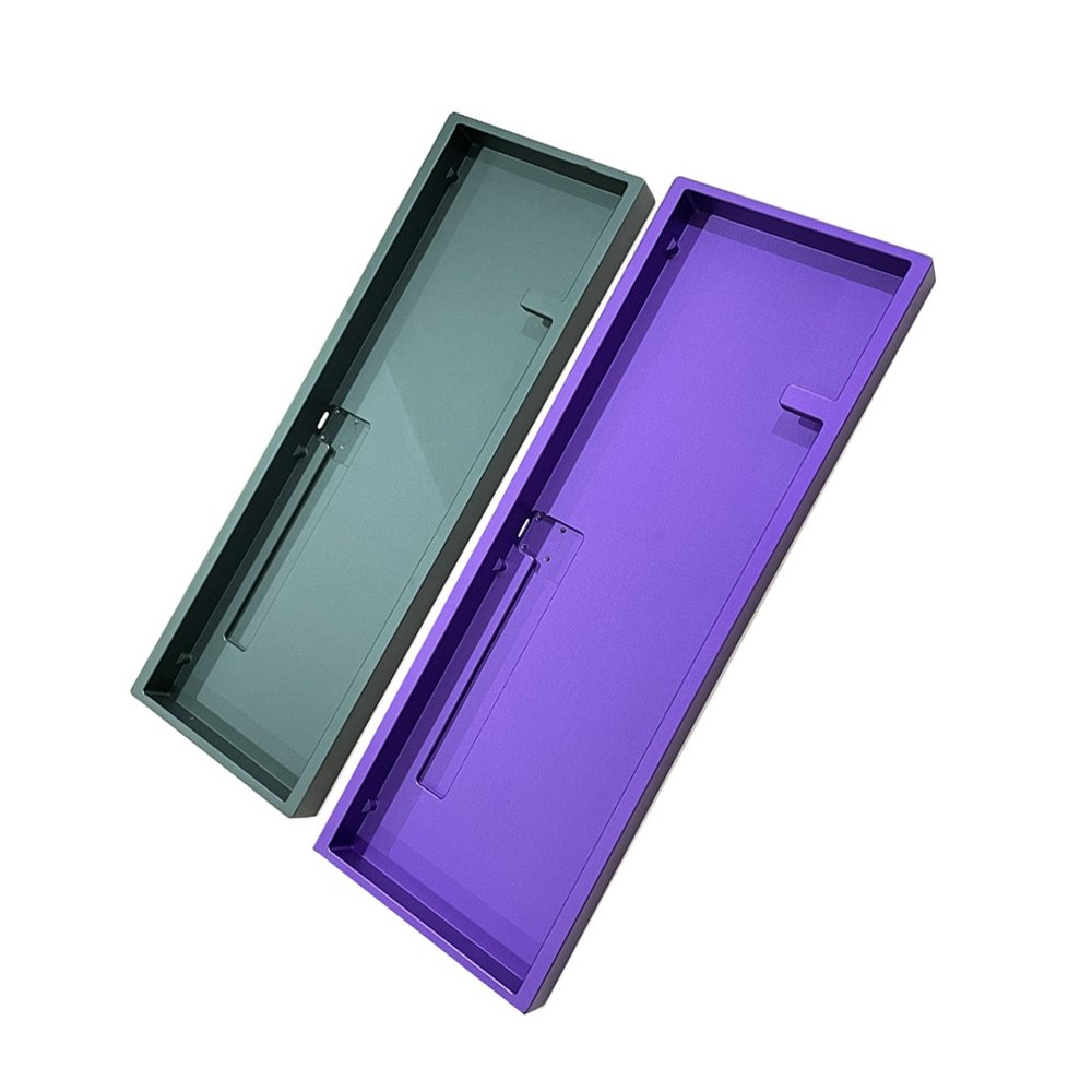 B02 Guangdong High Precision CNC Machining Milling Aluminum Colorful Keyboard Cases