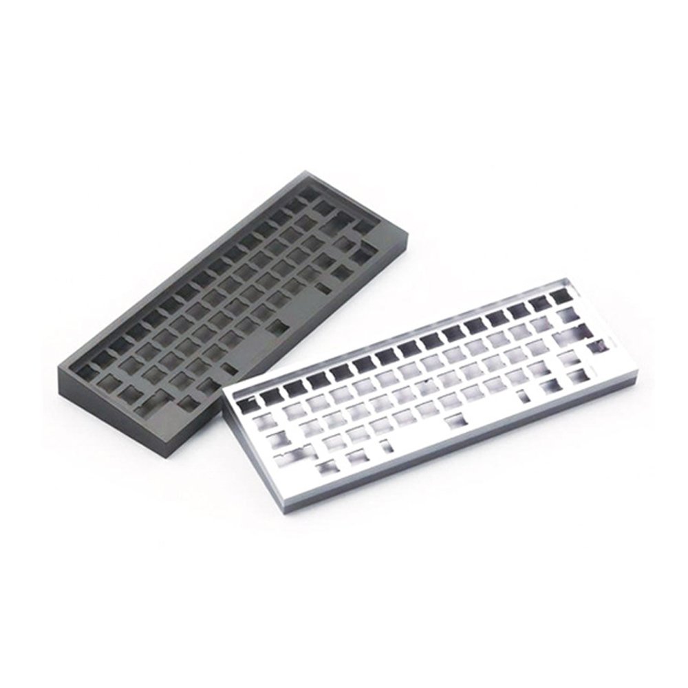B02 Guangdong High Precision CNC Machining Milling Aluminum Colorful Keyboard Cases