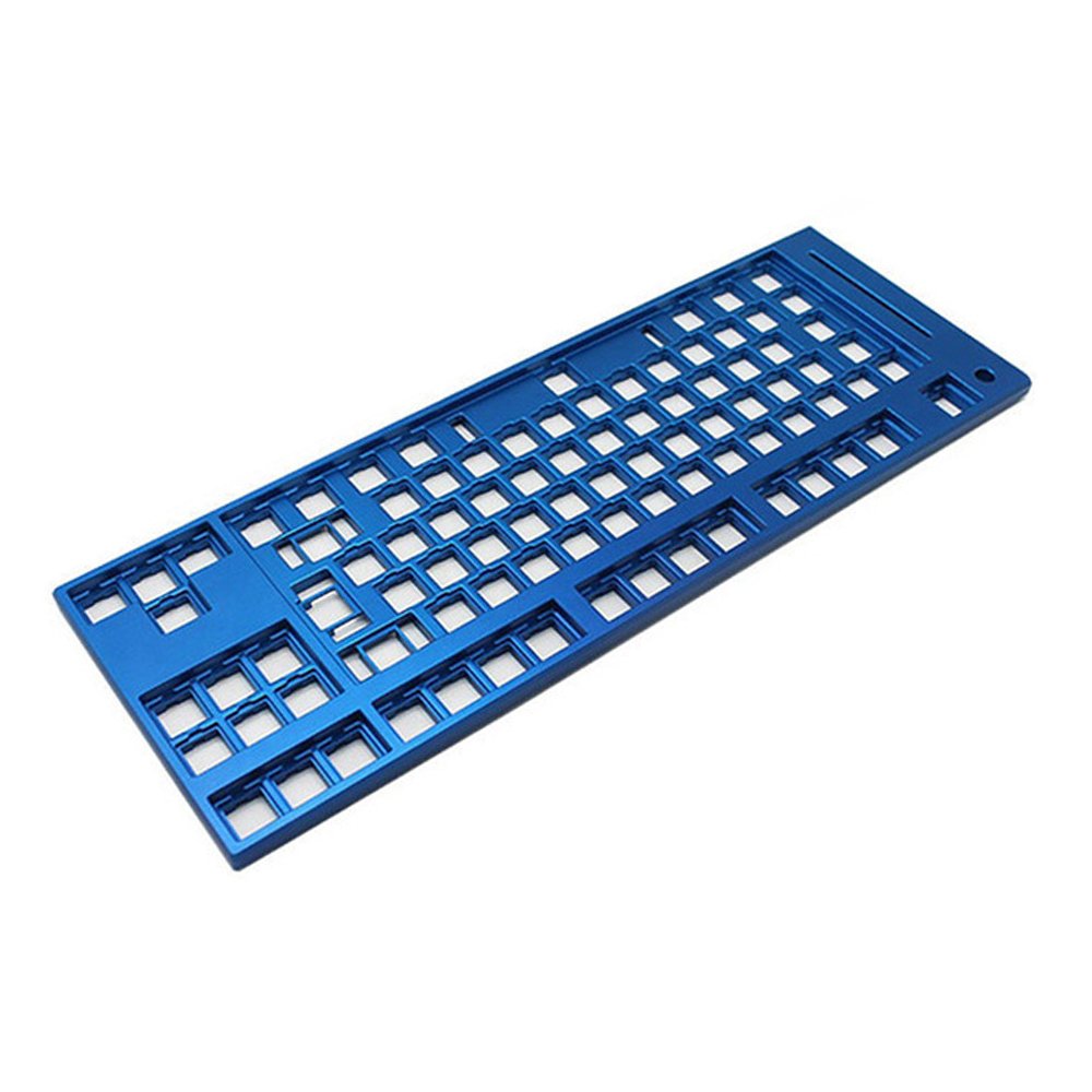 B02 Guangdong High Precision CNC Machining Milling Aluminum Colorful Keyboard Cases