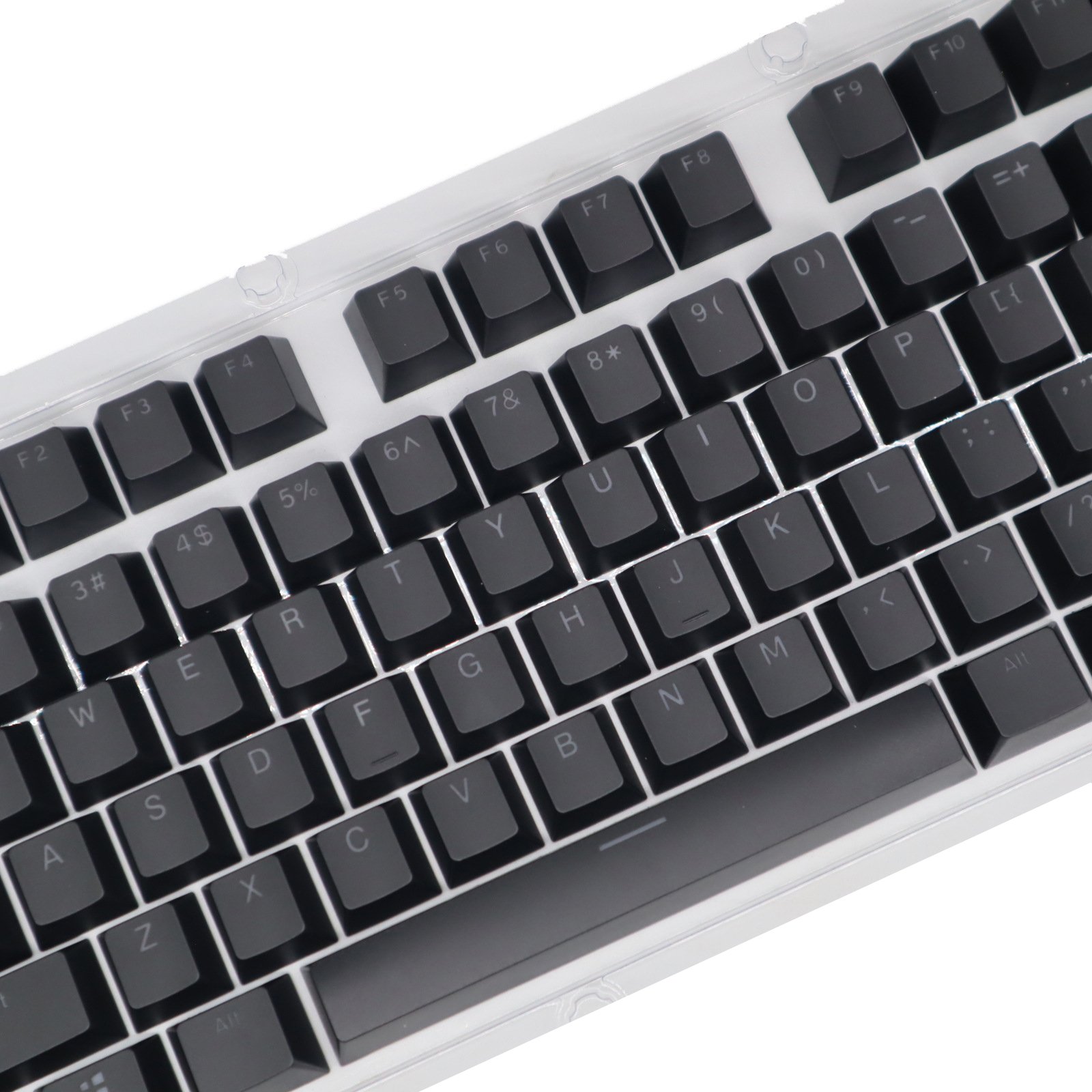 Aflion Custom Colorful Double Shot ABS Light Through Key Caps Keycaps For Mechanical Keyboard