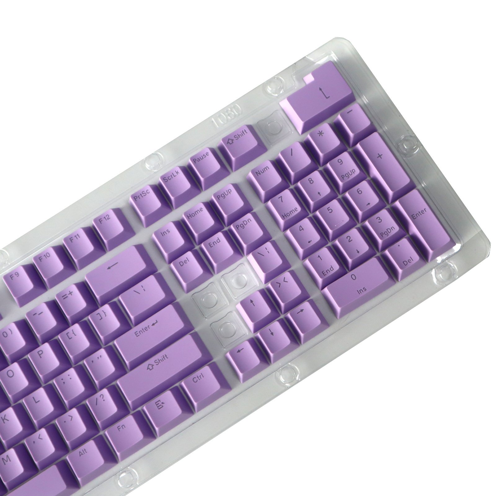 Aflion Custom Colorful Double Shot ABS Light Through Key Caps Keycaps For Mechanical Keyboard