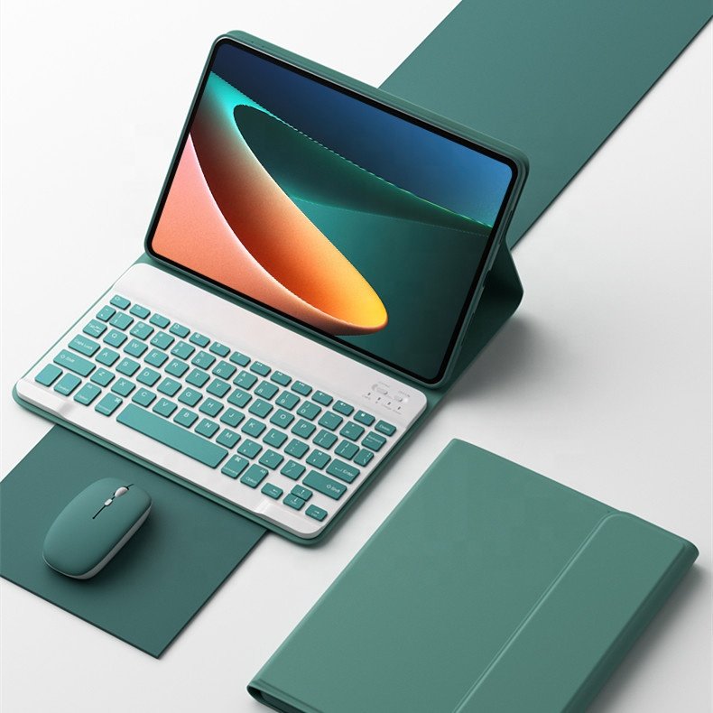 Cover Case Funda AZERT French Russian Korean Spain BT wireless Touchpad Keyboard for Xiaomi Pad 5 2021 MiPad 5 Pro 11inch