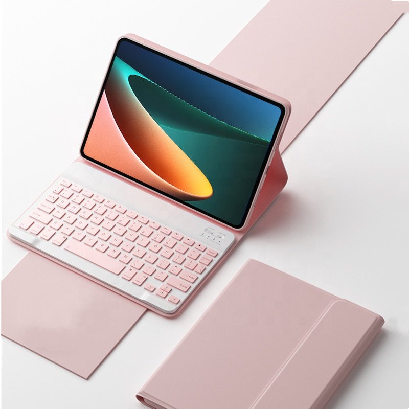 Cover Case Funda AZERT French Russian Korean Spain BT wireless Touchpad Keyboard for Xiaomi Pad 5 2021 MiPad 5 Pro 11inch