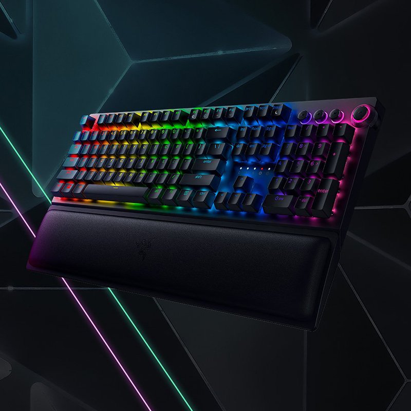 New High Quality Multifunction For Razer BlackWidow V3 Pro Wireless RGB Mechanical Ergonomic Keyboard