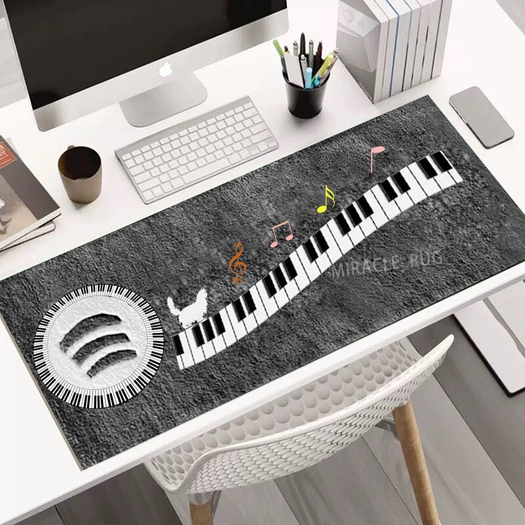Keyboard TUFT RUG keyboard cover rugs Flowers Custom Room DESK TABLE Hand Made Grass Rug
