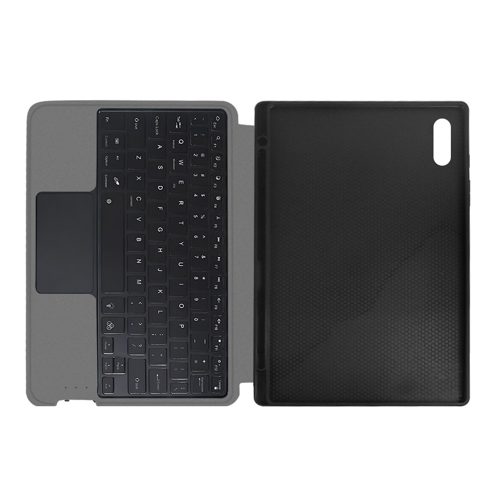 For Samsung Galaxy Tab S9 Integrated Detachable Magnetic wireless Keyboard case with backlit and pen slot