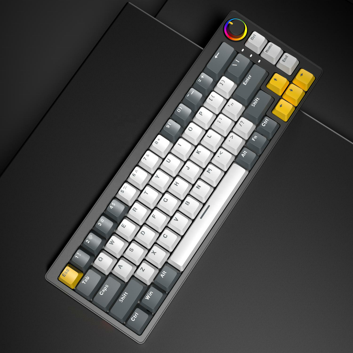 68 Keys 2.4G Blue-tooth Hot Swap Computer Gaming Wireless Mechanical Keyboards