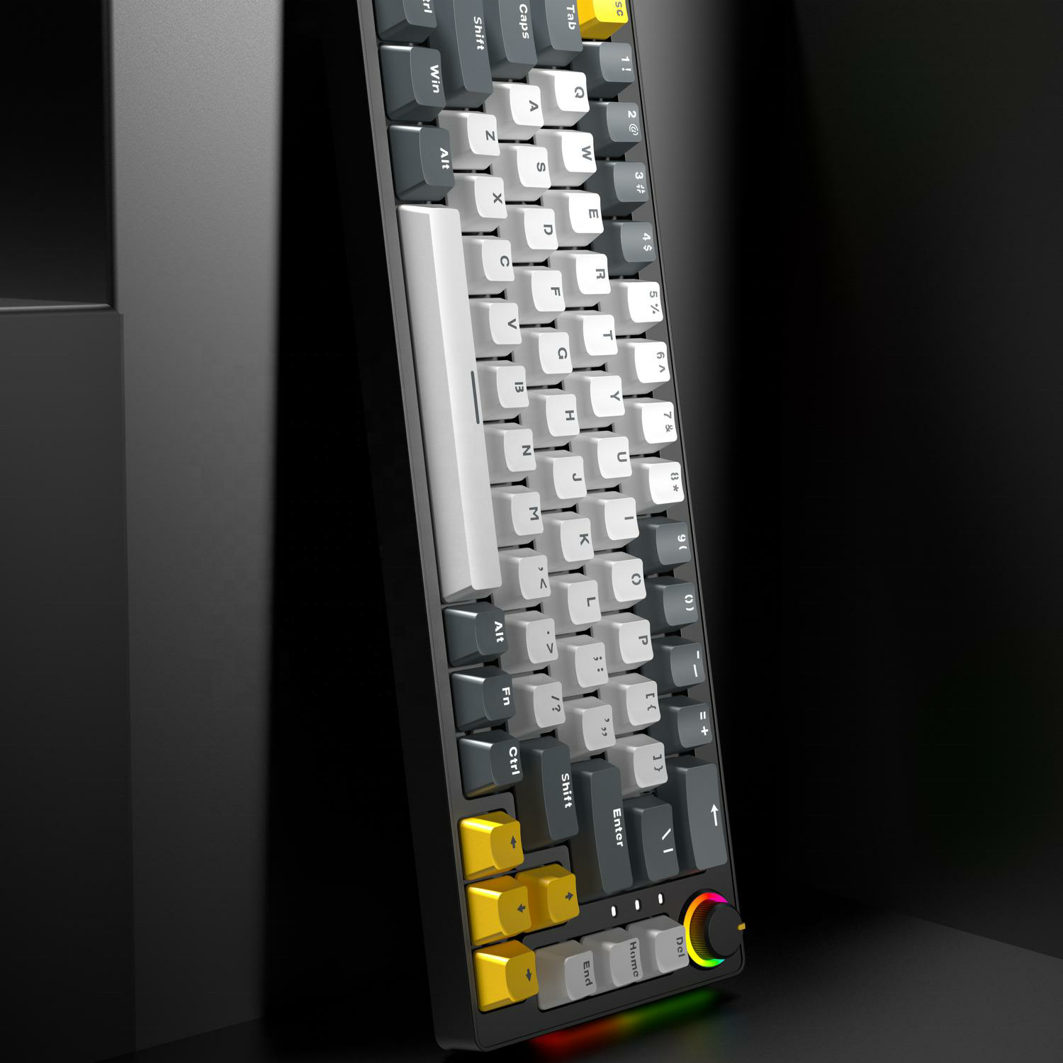 68 Keys 2.4G Blue-tooth Hot Swap Computer Gaming Wireless Mechanical Keyboards