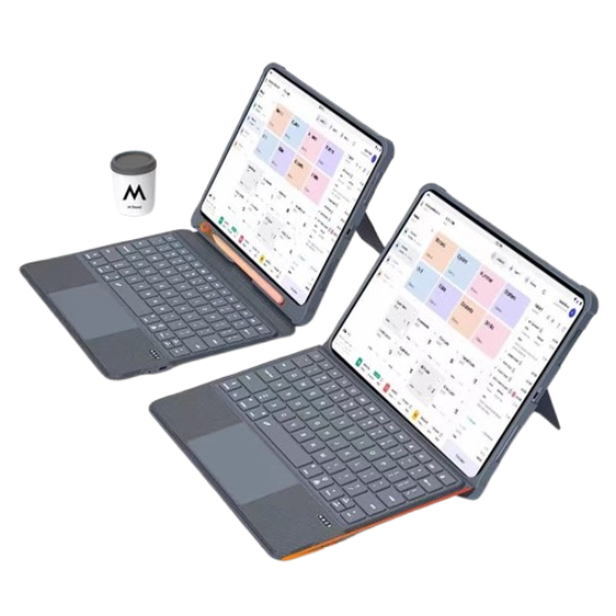 Removable Stand Magnetic Separation with Touchpad Wireless smart Keyboard Cover case for iPad pro4/5/6(2021 2022) 12.9inch