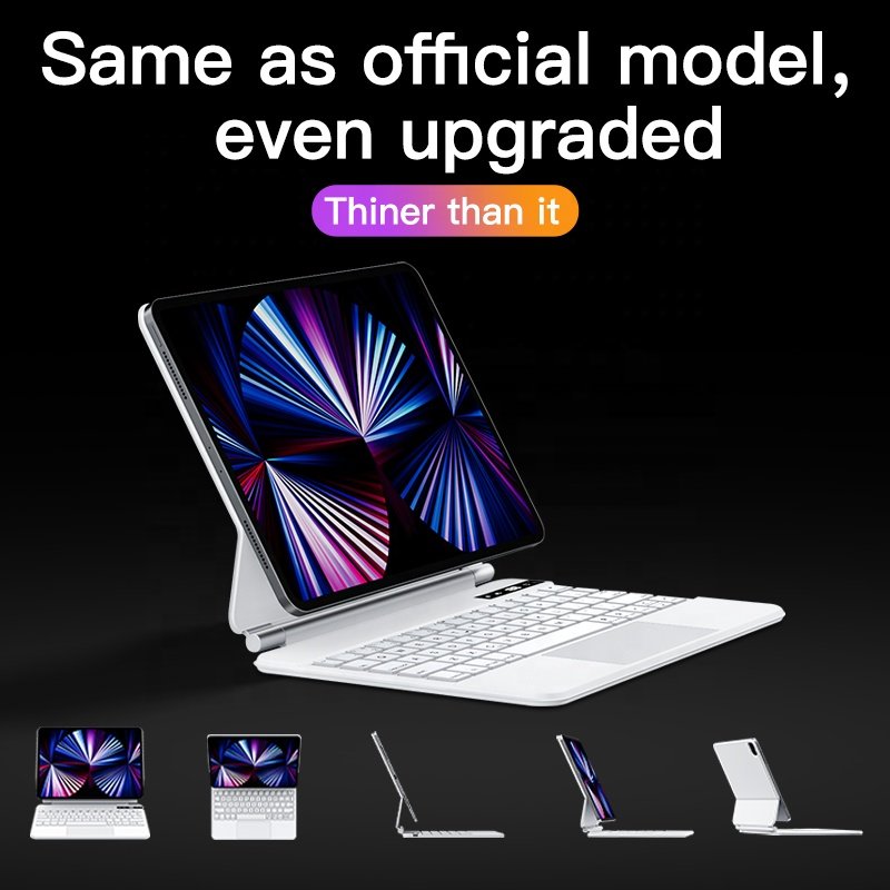 Promotional OEM Wholesale Price Magic Folio Keyboard Wireless Mini Keyboard Cover For iPad Air 4 Pro 11 Smart Keyboard Wireless