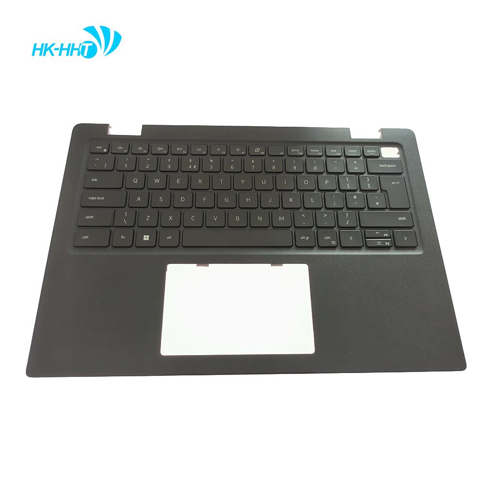 HK-HHT black Backlight UK Keyboard Bezel Palmrest Cover for Dell Latitude 14 3420 04PX9K 4PX9K