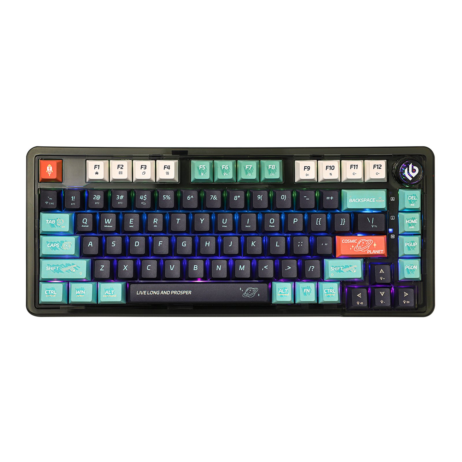 EPOMAKER x LEOBOG K81 75% Hot-swappable Mechanical Keyboard wired qwerty keyboard wireless keyboard and mouse for pc
