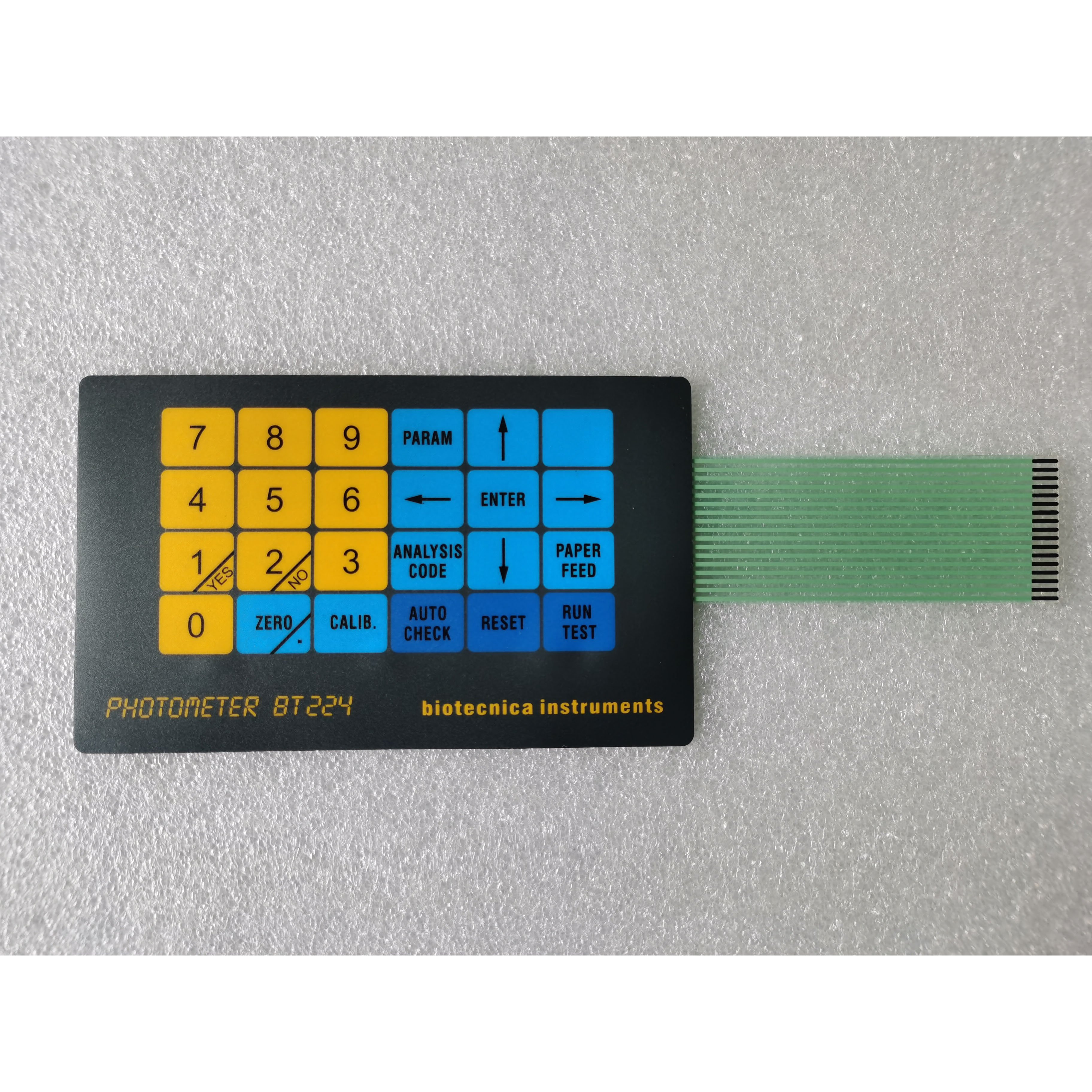 OEM Manufacturer Durable Flexible membrane keyboard switch with flexible PET circuit and metal dome diy membrane switch