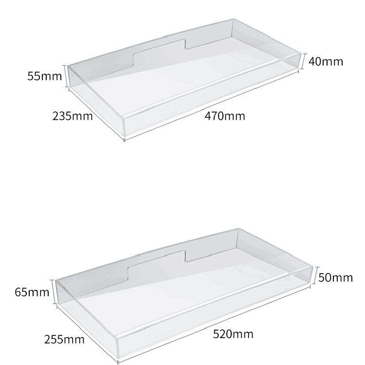 Custom Transparent Acrylic Laptop Dust Keyboard Cover/Acrylic Dust Cover Holder For Keyboard