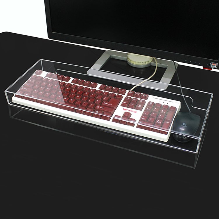 Custom Transparent Acrylic Laptop Dust Keyboard Cover/Acrylic Dust Cover Holder For Keyboard