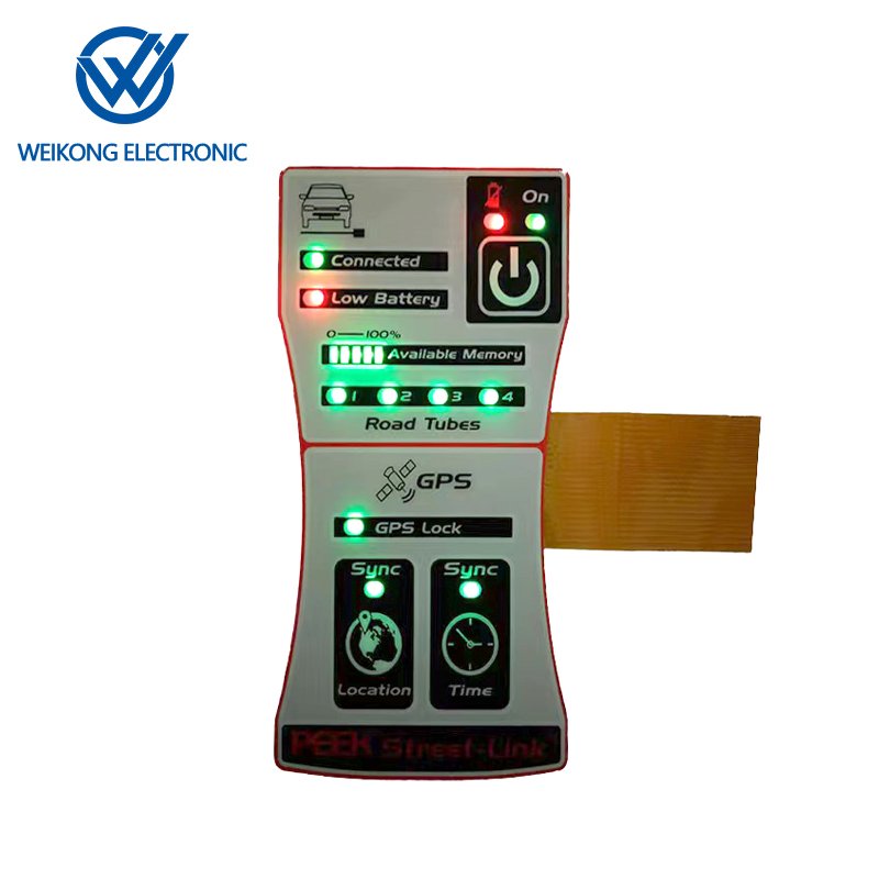 Membrane Switches And Ribbon Cable Tactile Membrane Switch Membrane Keypad