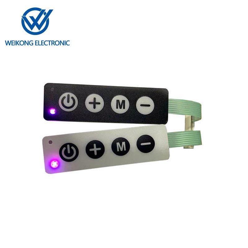 Membrane Switches And Ribbon Cable Tactile Membrane Switch Membrane Keypad