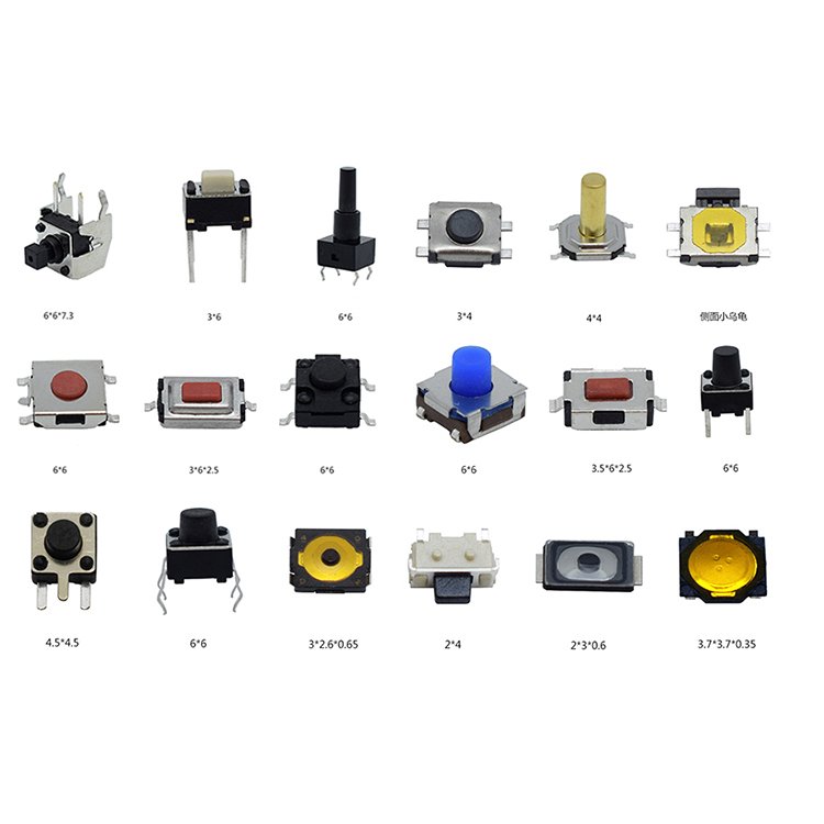 SKRTLAE010 ROHS smiley 3 pin tact switch SMD 3*5 Keyboard power push button switch 12V 50mA JT1133REM