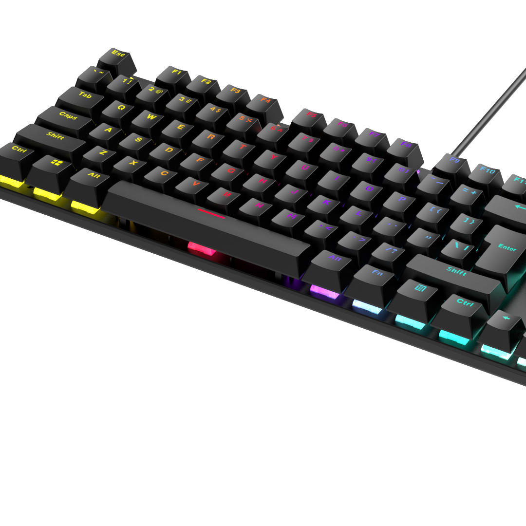Factory Wholesale Keyboard Switches Mechanical 104 Keys Mechanical Keyboard Rgb Led Backlit Mechanical Gaming Keyboard
