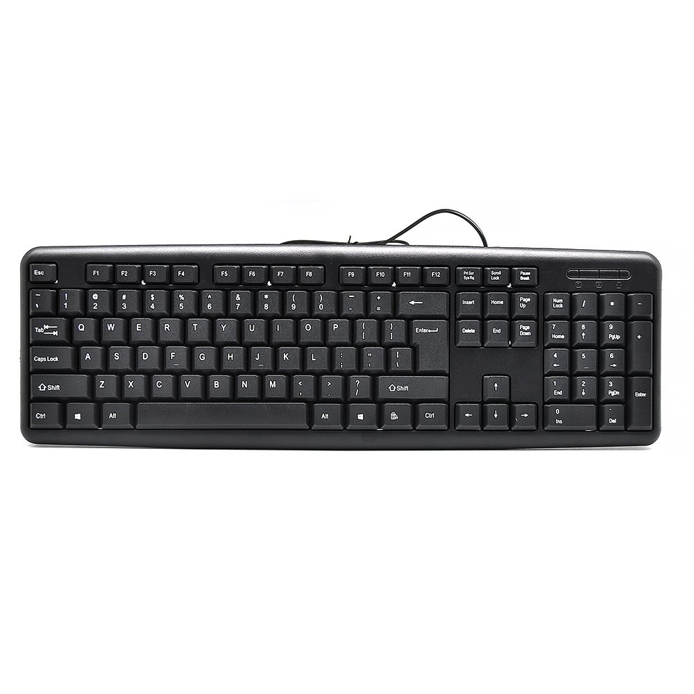 AIKUN Wired Standard keyboard KB520,multimedia function
