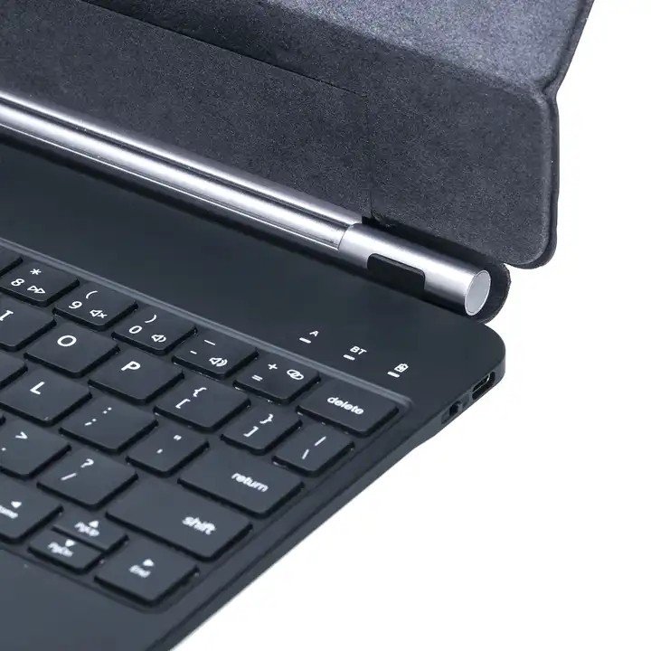 For iPad 10th 2022 Smart Magic Keyboard Case Wireless BT Tablet Case Cover Folio With LED Backlit Touchpad Arabic Keyboard