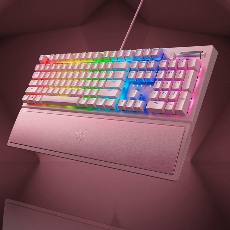 Razer BlackWidow V3 Mechanical Gaming Keyboard 104 Keys Wired Gaming Keyboard with Razer Chroma RGB Effect Razer Keyboard for PC