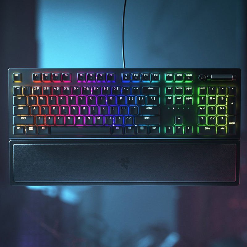 Razer BlackWidow V3 Mechanical Gaming Keyboard 104 Keys Wired Gaming Keyboard with Razer Chroma RGB Effect Razer Keyboard for PC