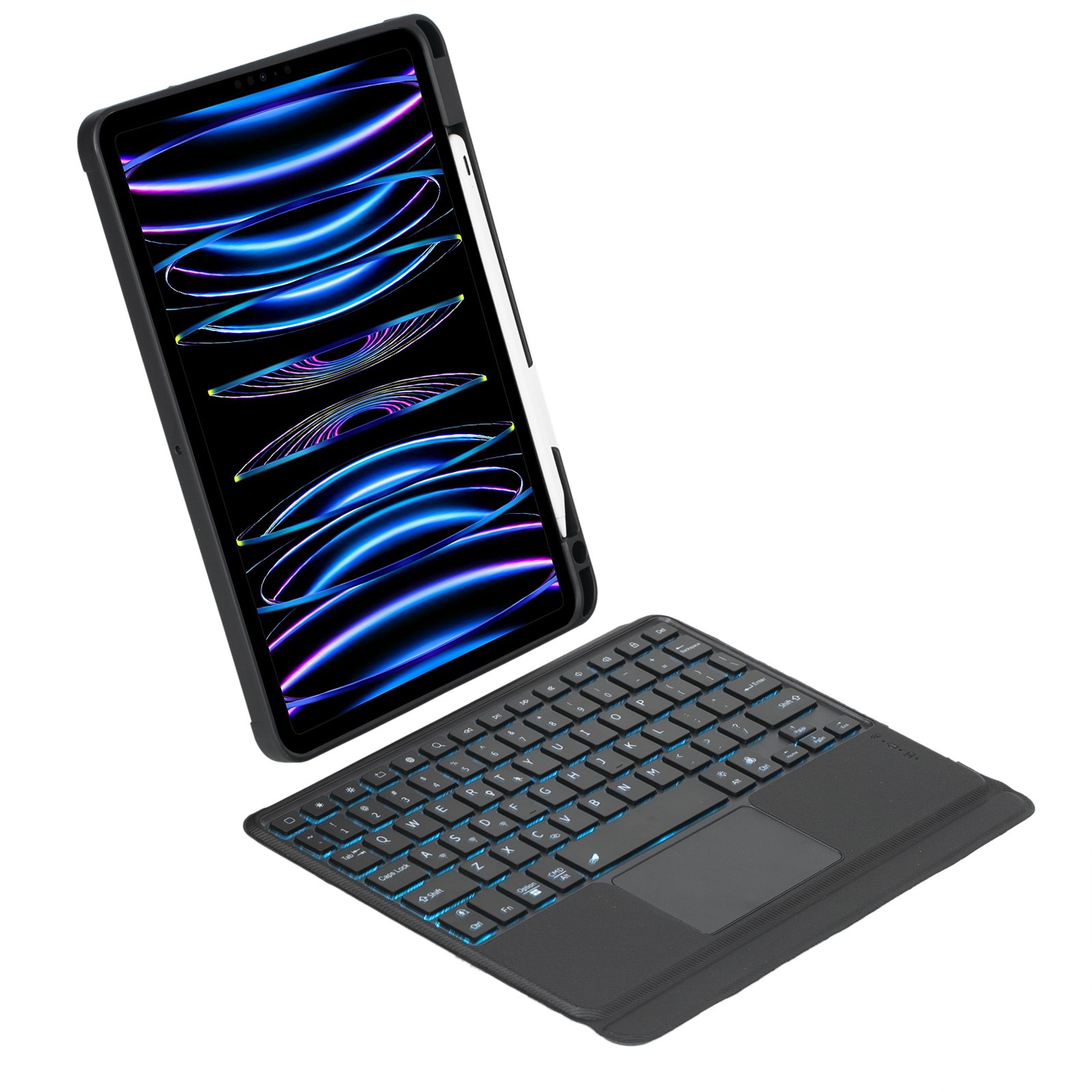 Fast Shipping Magic Split Keyboard Cover Custom Mini Keyboard Carrying Case for iPad Air 4 5 Case With RGB Keyboard 10.9 Pro 11