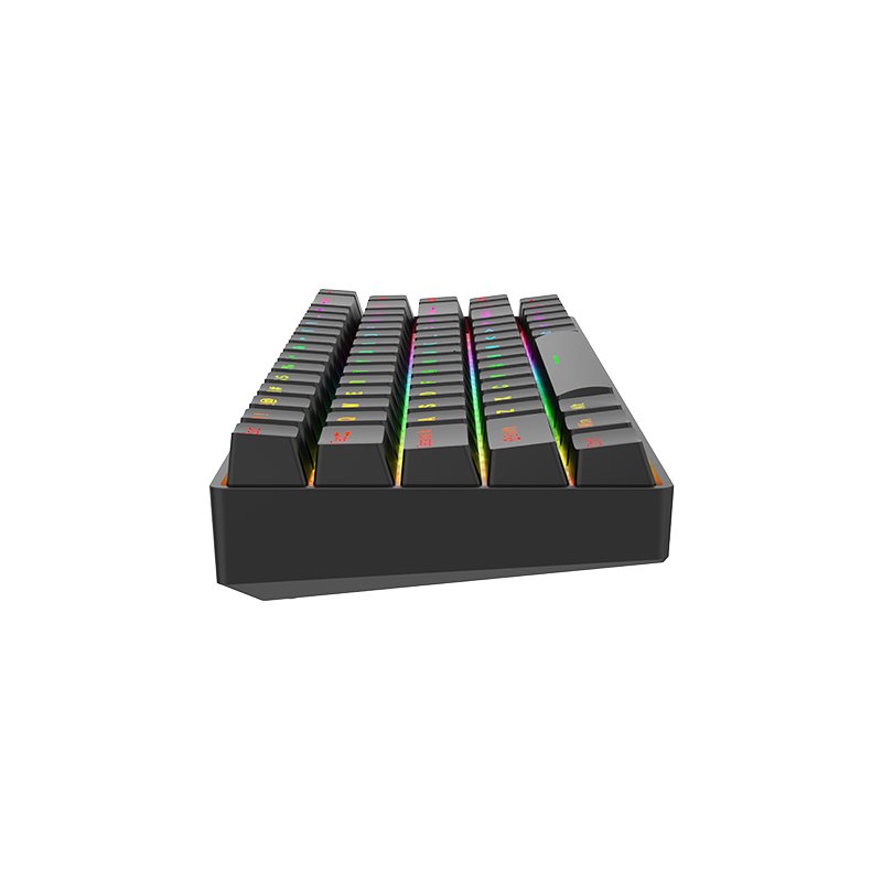 Hot Sell Three-Mode Gaming Keyboard Wired RGB Backlit Mechanical Keyboard