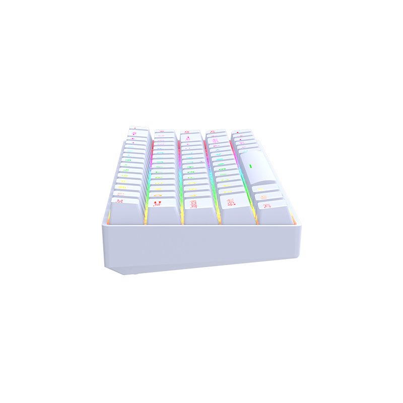 Hot Sell Three-Mode Gaming Keyboard Wired RGB Backlit Mechanical Keyboard