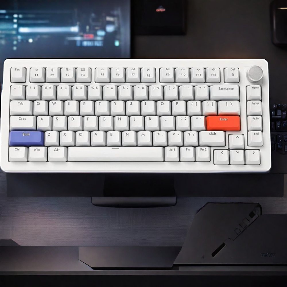 Mechanical Gaming Keyboard A75 Rapid Trigger RGB Wired USB magnetic switch 75% Layout Compact with 82 Keys