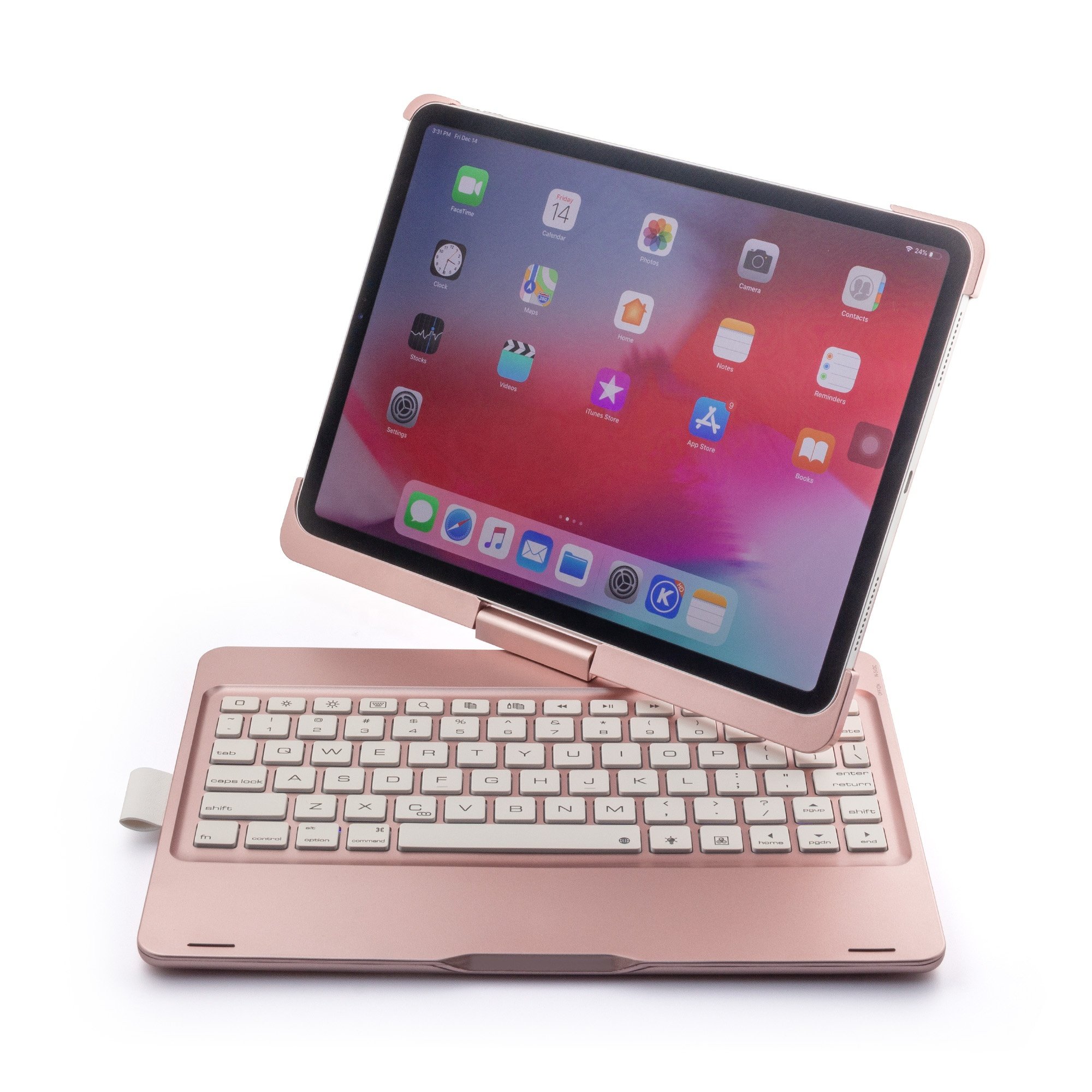 Business style bluetooth slim keyboard cover for tablet ipad 11 inch