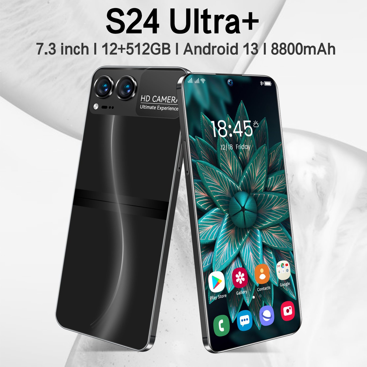 2024 New design Fold S24 Ultra+ 5G cell mobile phone 12+512GB huge memory android 13 hot selling S Fold 24 smart phone