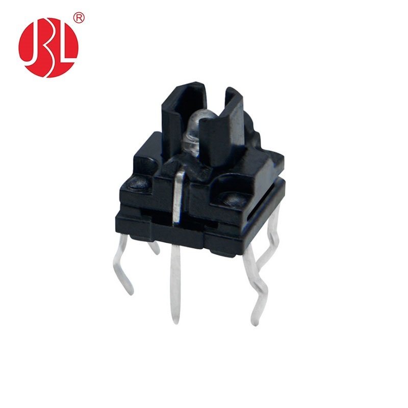 JBL 6*6 Illuminated tactile switch more than 100,000 cycles operating lifespan,led colors can be customized.