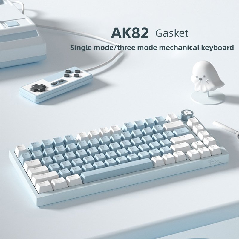Custom Mechanical Gaming Keyboard Wireless RGB PC Custom Keyboard wireless 75% with knob mechanical keyboard