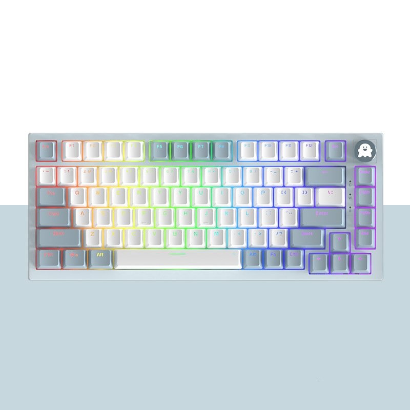 Custom Mechanical Gaming Keyboard Wireless RGB PC Custom Keyboard wireless 75% with knob mechanical keyboard