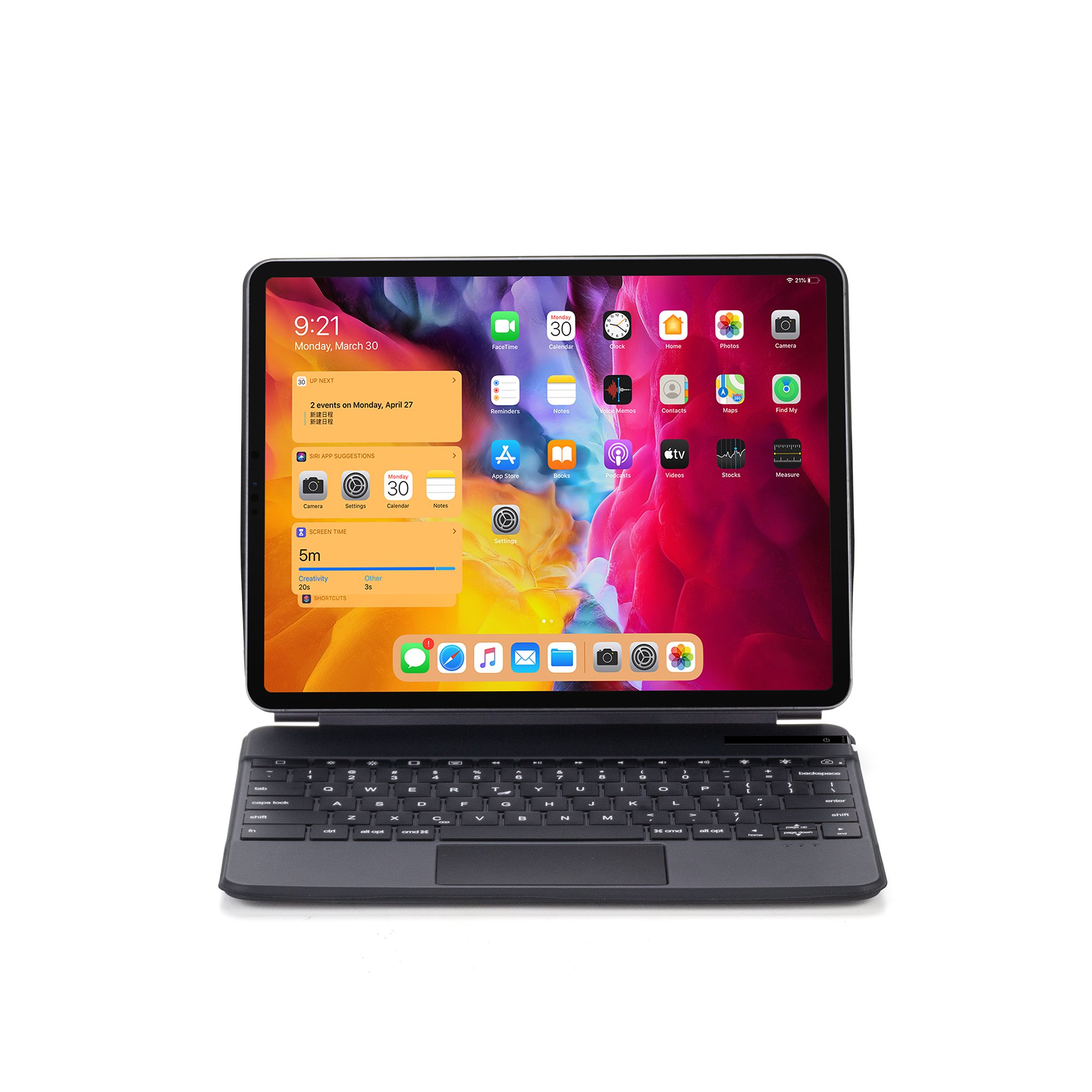 Magic Tablet Keyboard Touchpad Keyboard Case for iPad Pro iPad pro12,9 inch Compatible