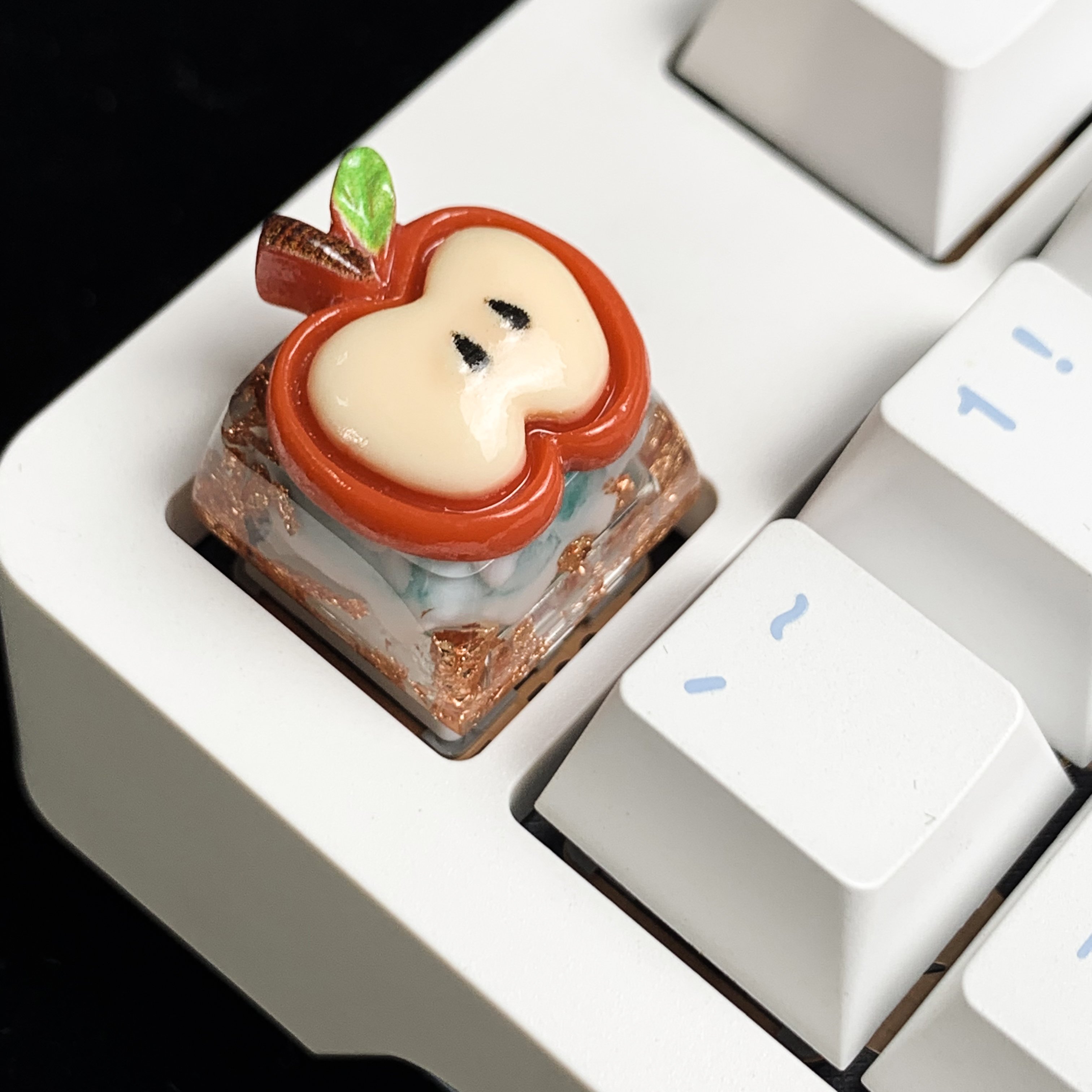 Tecsee Gaming Resin Artisan Keycap OEM Fruit/Animal/Anime Keycap Cherry MX Switch Gaming Mechanical Keyboard Handmade ESC Keycap