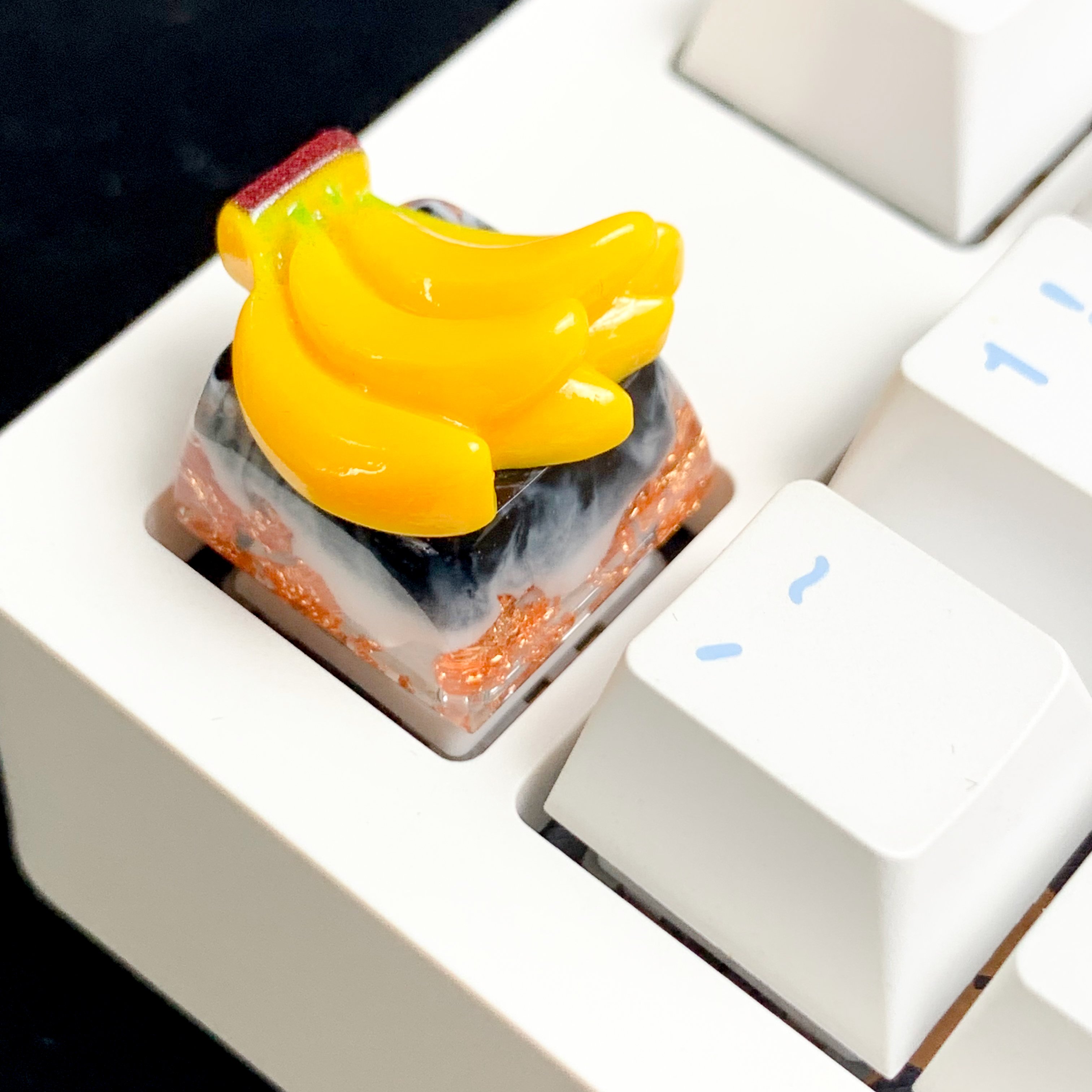 Tecsee Gaming Resin Artisan Keycap OEM Fruit/Animal/Anime Keycap Cherry MX Switch Gaming Mechanical Keyboard Handmade ESC Keycap