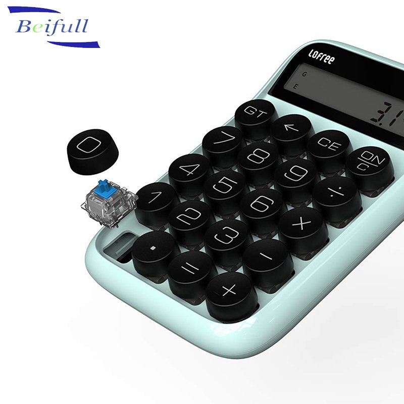 Hot 20 keys pocket calculator with mechanical switch as Christmas gifts made in China