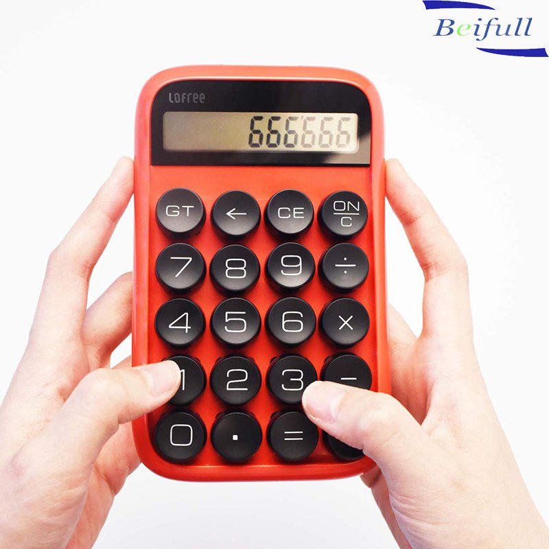 Hot 20 keys pocket calculator with mechanical switch as Christmas gifts made in China