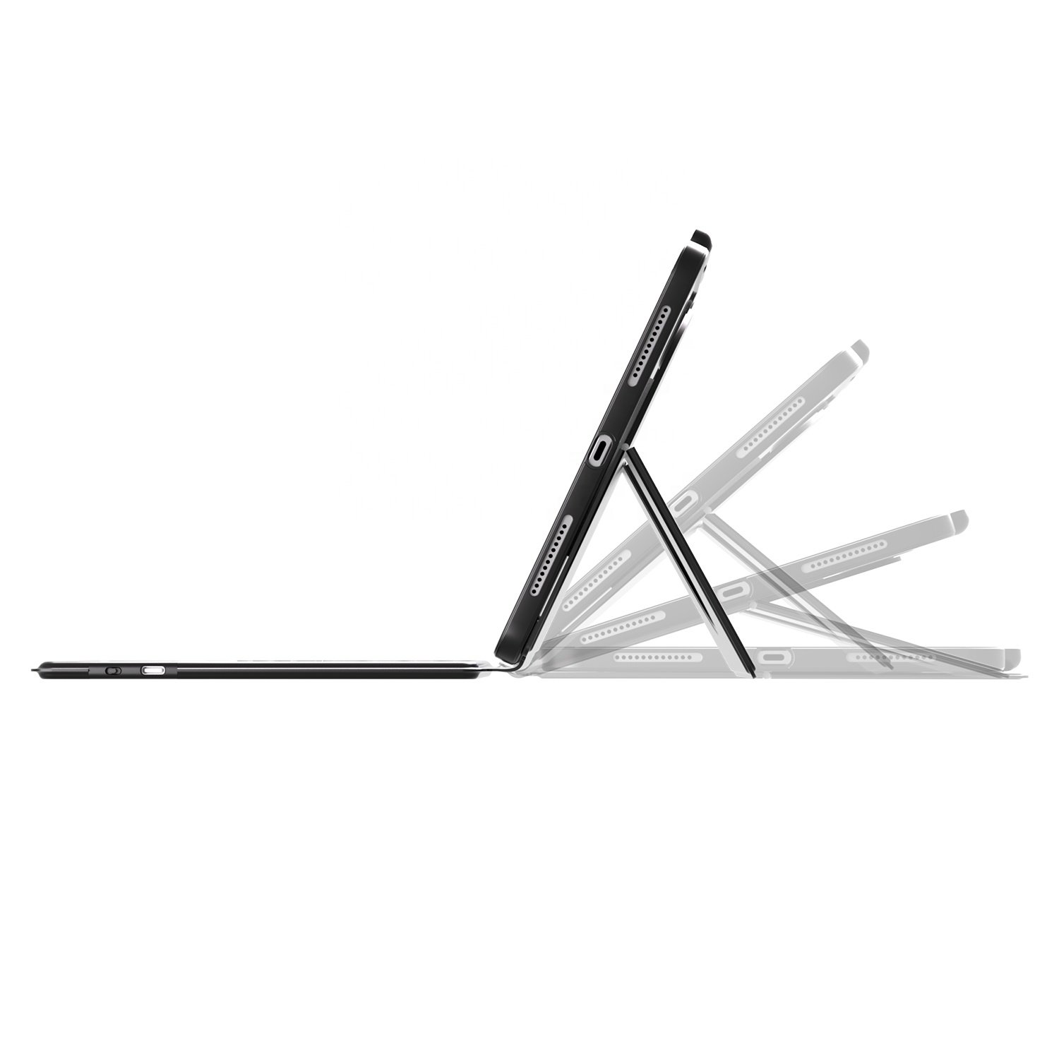 For iPad case 2024 Magnetic Detachable With Back trackpad keyboard cover For iPad Pro Magic Keyboard For iPad Pro 10.9 inch 11