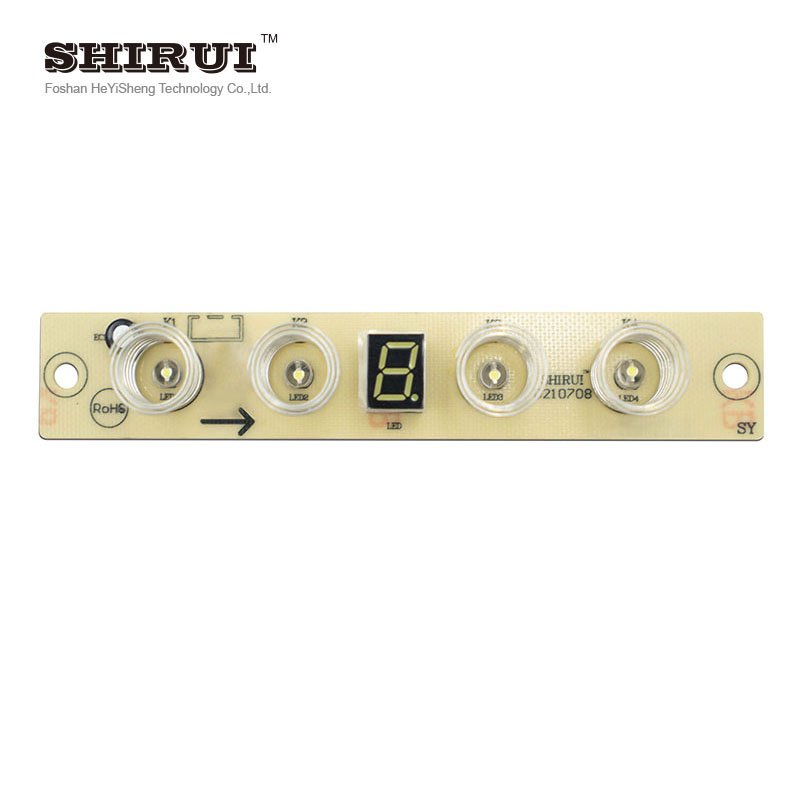 Electronic LCD display 3 speeds kitchen range hood keyboard PCB Board Touch Switch