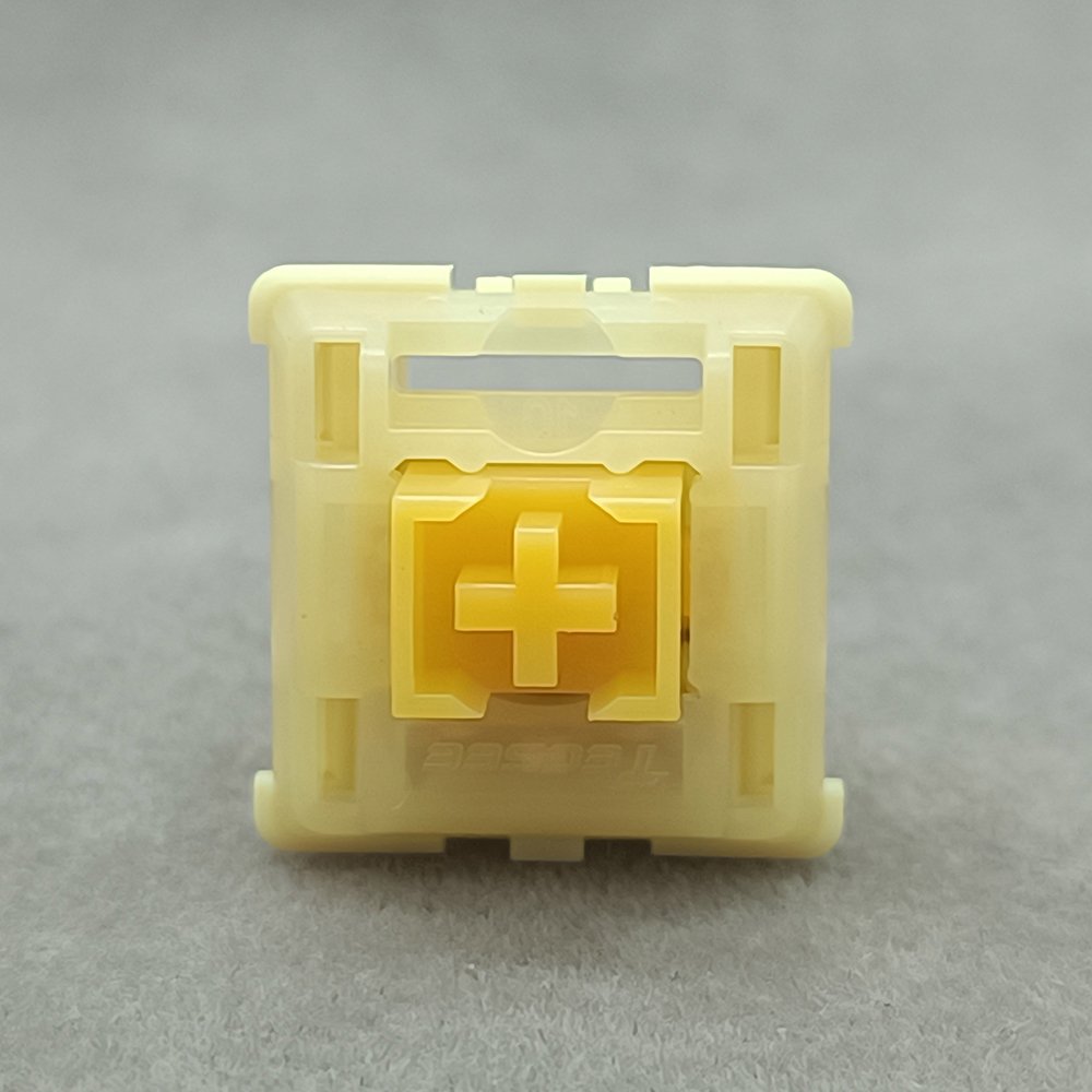Tecsee HPE Top PC Bottom POM Tactile Stem Standard Spring 63.5g Medium Switch