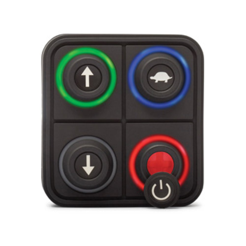 2x2 Keypad Icons 1-4 RGB Illuminated Silicone and Rubber Button Keyboard for Mobile Phones Mechanical Gaming Keyboards