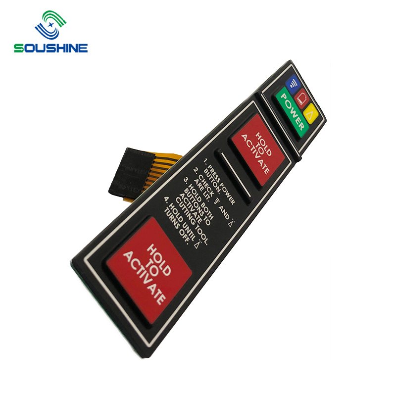 Digital Display LCD Panel Good Membrane Switches Keypads Keyboards Microwave Oven Flat Touch Membrane Keypad