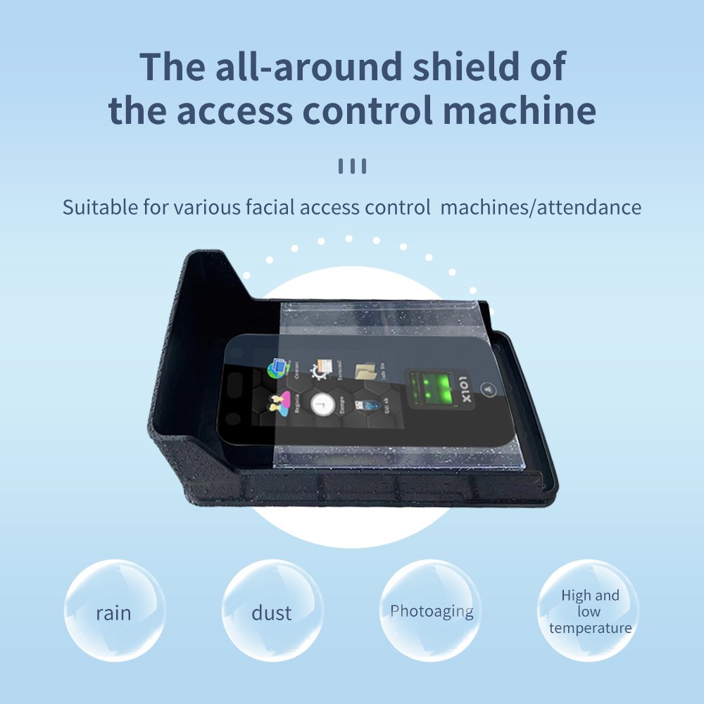 FFi RC2 waterproof cover for access control system rainproof cover for face recognition machine face device sun protect cover