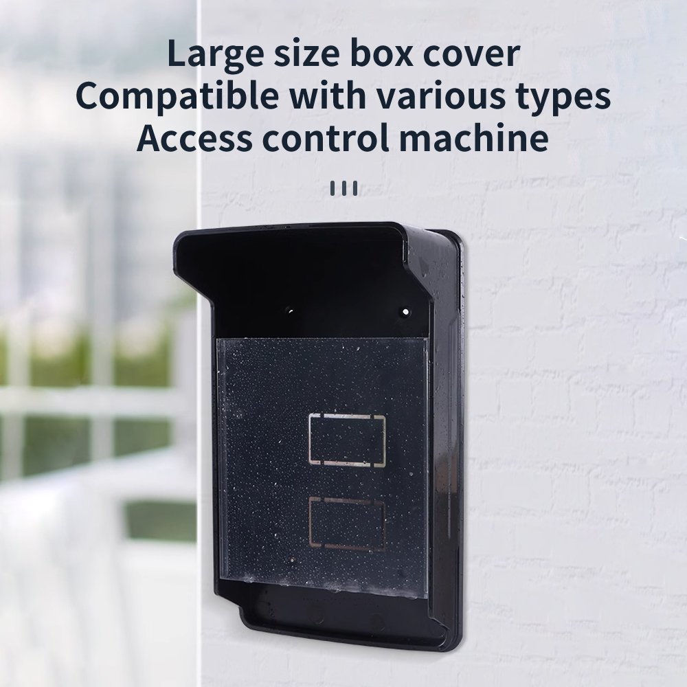 FFi RC2 waterproof cover for access control system rainproof cover for face recognition machine face device sun protect cover