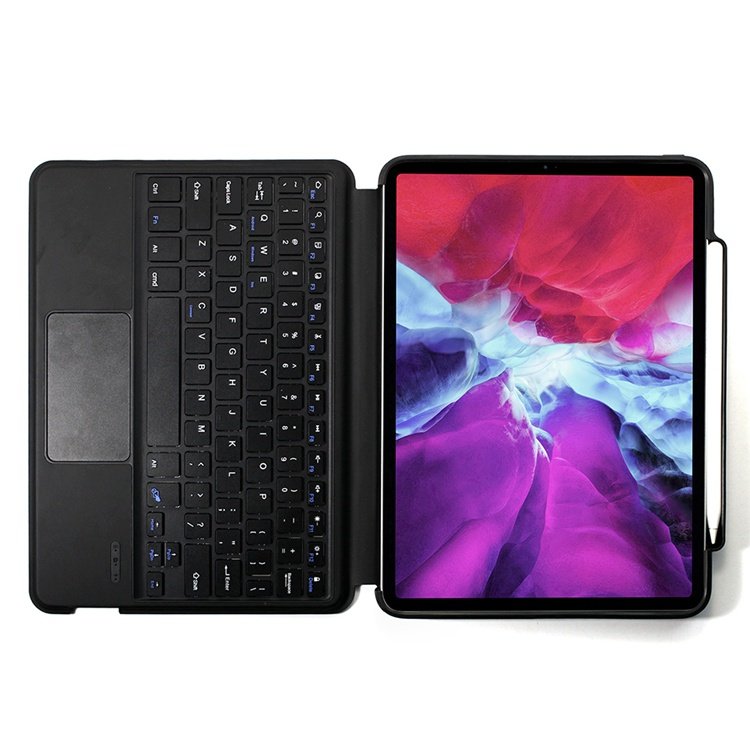 Customizable BT Wireless Keyboard Holster Anti-Drop Flat Protective Cover For iPad Air 4